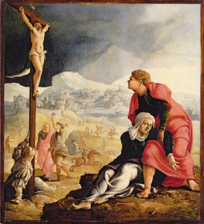 The Crucifixion by Maerten van Heemskerck